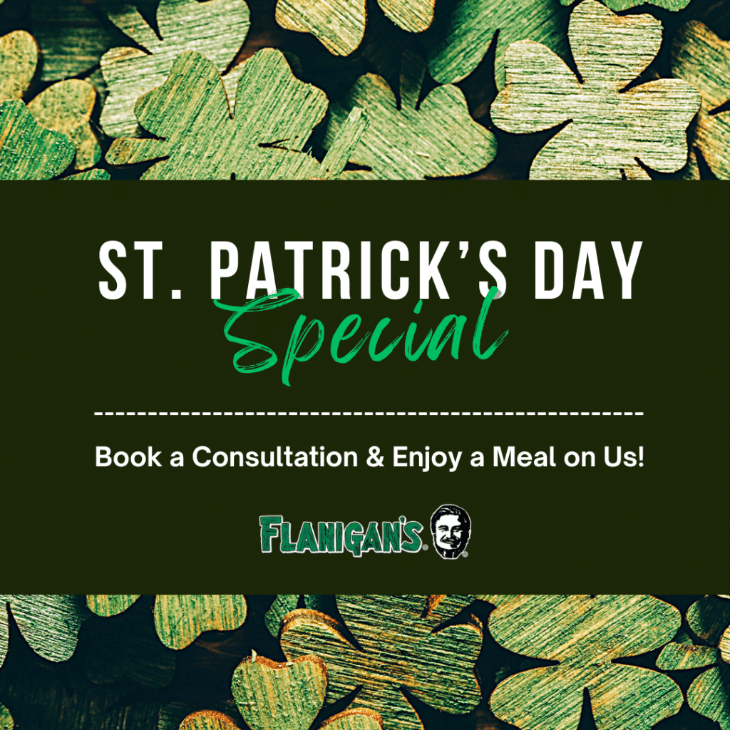 Book a Consultation During the Week of March 17th to Get a Gift Card