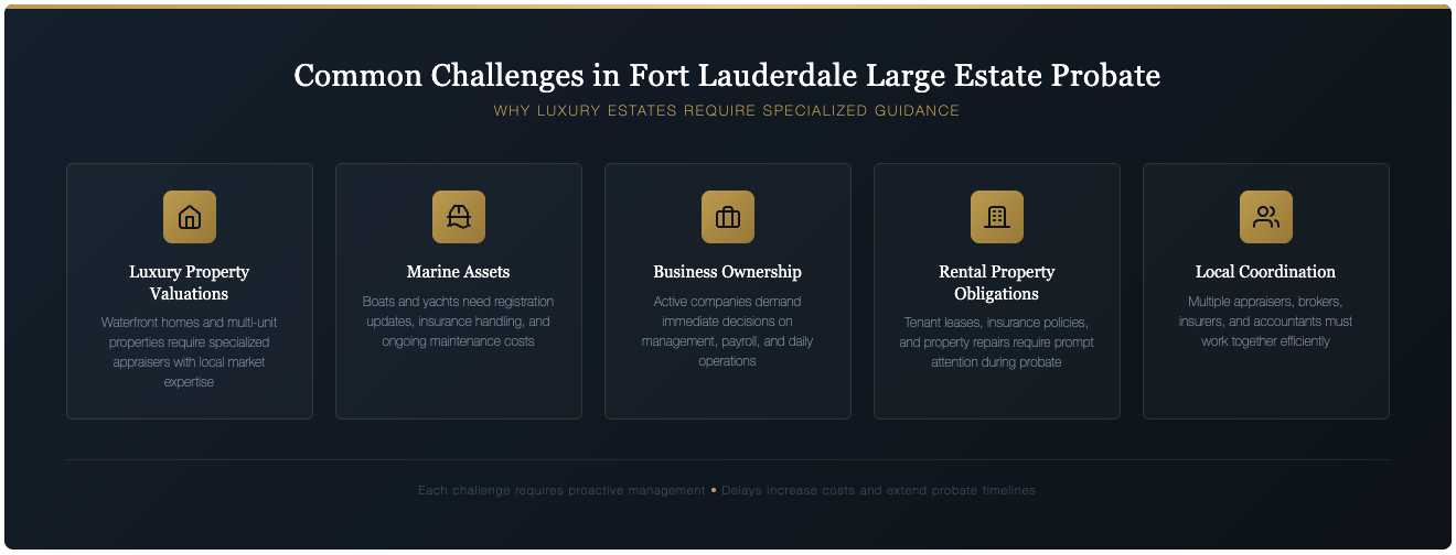 common large probate challenges ft lauderdale